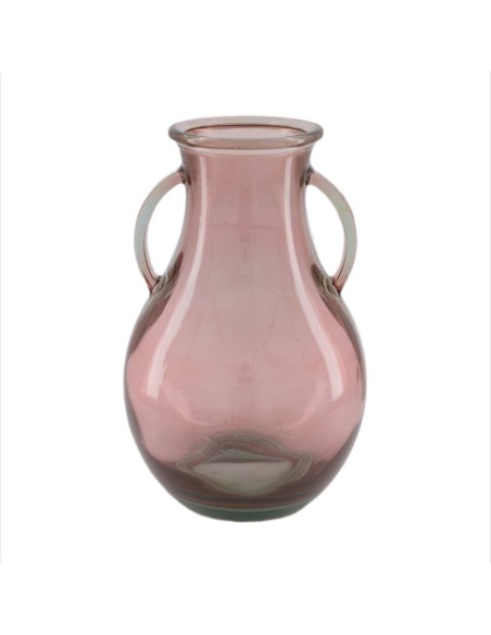 FLORERO VIDRIO RECICLADO  Ø20x32cm