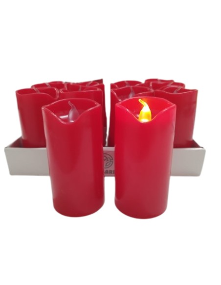 VELA LED ROJA  5X10