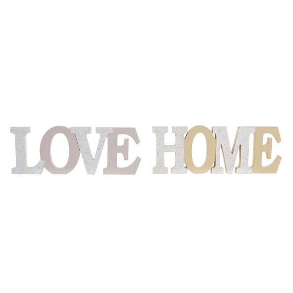 DECORACION MDF 35X2X13 LOVE HOME 2 SURT.