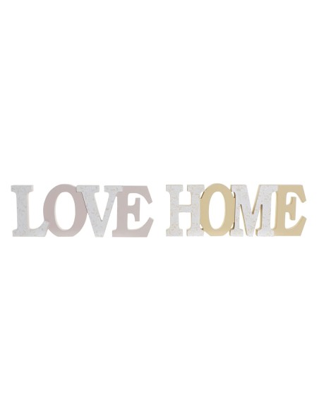 DECORACION MDF 35X2X13 LOVE HOME 2 SURT.
