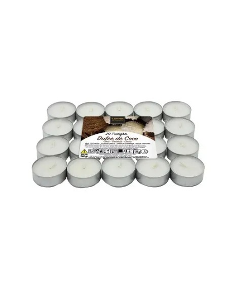 PACK 20 TEALIGHTS COCO