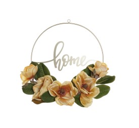 DECORACION PARED METAL POLIESTER 25X5X25 HOME