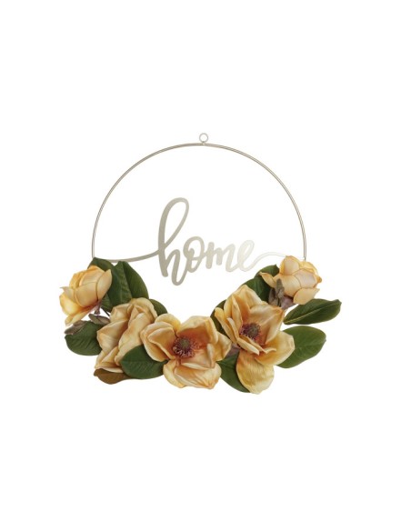 DECORACION PARED METAL POLIESTER 25X5X25 HOME