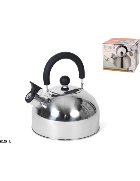 TETERA REUS 2.5 LT. ACERO INOX.