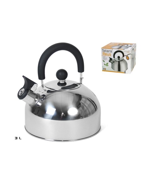 TETERA REUS 3. LT. - ACERO INOX.