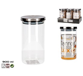 TARRO BOROSILICATO 900ML T/METAL LUX