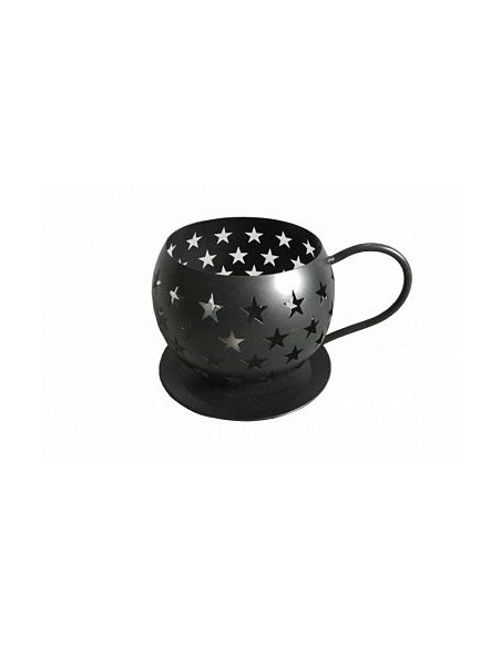 MACETERO DEC. FORJA (25*19*15)(Negro)