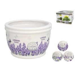 MACETERO DOLOMITA 22,5X15,5CM LAVANDA 3S