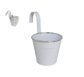MACETERO ZINCADO COLGAR 14X12X10CM 1.3LT