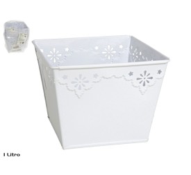 JARDINERA CUBO CUADRADO LORRAINE 1L 14X1