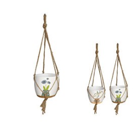 MACETERO COLGAR SISI 12X10CM 2 SURTIDOS