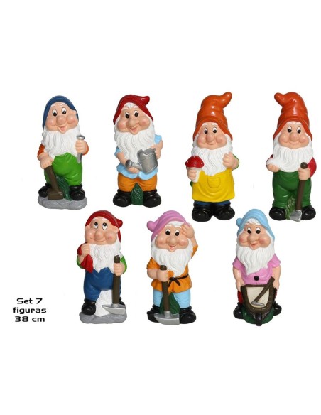 ENANITO DE JARDÍN 38X17X13.5CM 7 SURTIDO