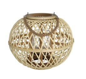 PORTAVELAS C/VASO CRISTAL ANIA 26X32CM