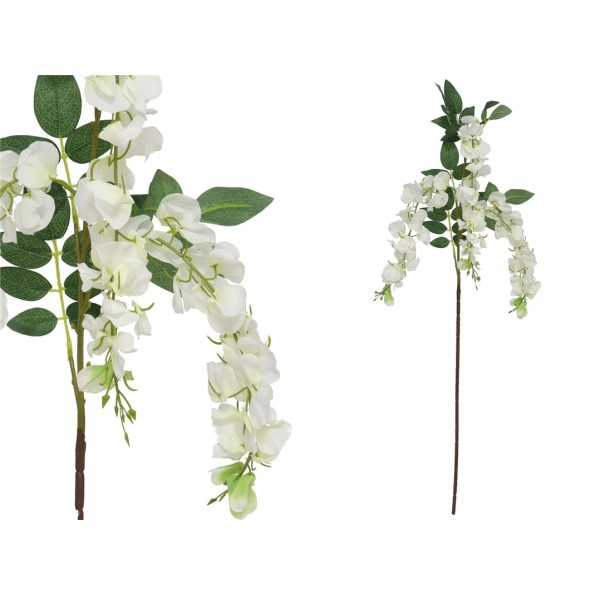 VARA WISTERIA X 3-90 CM (BLANCO)