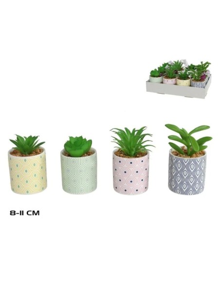 MACETA CERAMICA SUCULENTAS SURT 8-11 CM