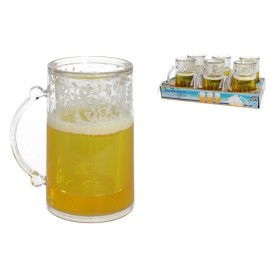 JARRA CERVEZA ENFRIADORA 400ML PLASTICO
