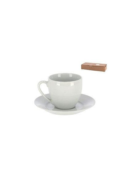 TAZA CON PLATO 260 ML. TELAR