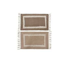 ALFOMBRA ALGODON 80X50X2 1000 GSM, BAÑO 2 SURT.