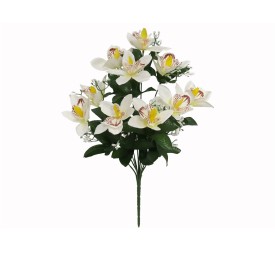 RAMO ORQUIDEA X10-43CM (BLAN