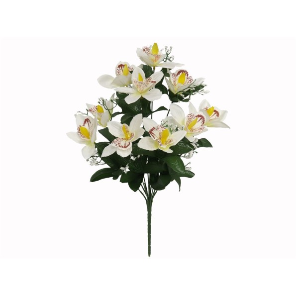 RAMO ORQUIDEA X10-43CM (BLAN