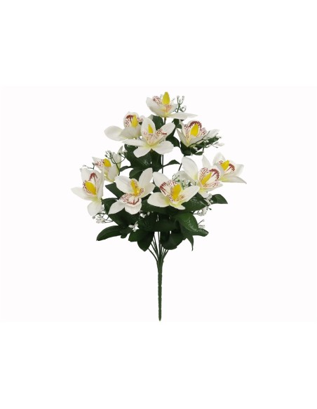 RAMO ORQUIDEA X10-43CM (BLAN