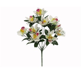 RAMO ORQUIDEA X10-43CM (CREMA)