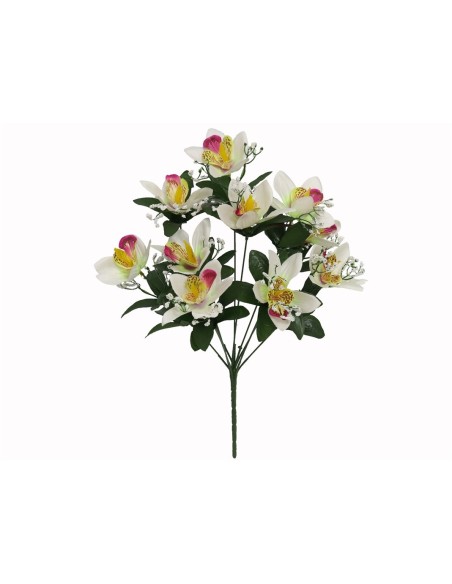 RAMO ORQUIDEA X10-43CM (CREMA)
