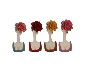 FIGURA RESINA 14X12X30,5 CHICA 4 SURT.