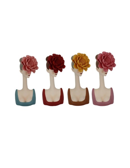 FIGURA RESINA 14X12X30,5 CHICA 4 SURT.