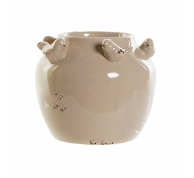JARRON PORCELANA 15X15X13,5 PAJAROS 2 SURT.
