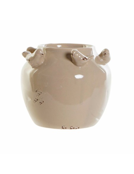 JARRON PORCELANA 15X15X13,5 PAJAROS 2 SURT.