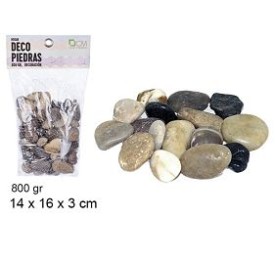PIEDRAS MEDIANAS DECORACION 800gr