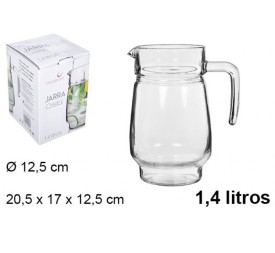 JARRA CRISTAL 1.40 LITROS