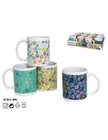 JARRA  MUG 330ML HOUSTON 4 SURTIDOS