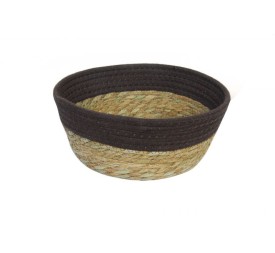 CESTA CUERDA (Marron / Nat.) (22*8 Cm)
