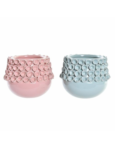 JARRON GRES 17X17X13,5 FLOR 2 SURT.