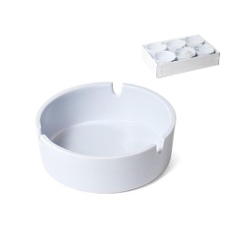 CENICERO  BASIC BLANCO 10CM