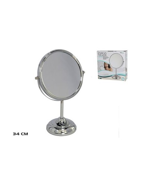 ESPEJO TOCADOR DOBLE CARA 1X/5X 34CM