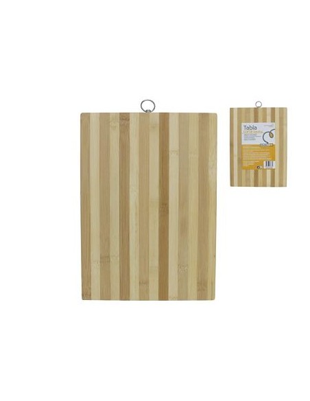 TABLA CORTE BAMBU 26X36X1,7 CM TABLA CORTE BAMBU 26X36X1,7 CM