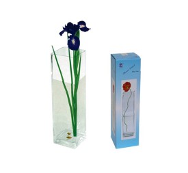 FLORERO CRISTAL 12X12X40CM