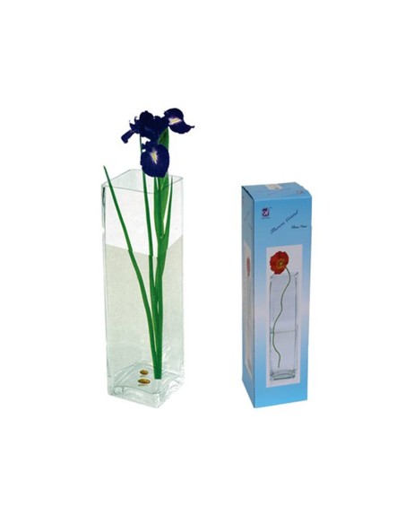 FLORERO CRISTAL 12X12X40CM