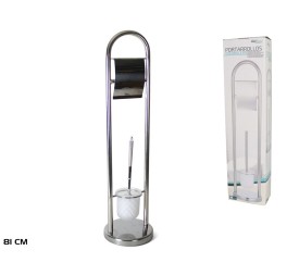 PORTARROLLOS CON ESCOBILLERO 81 CM