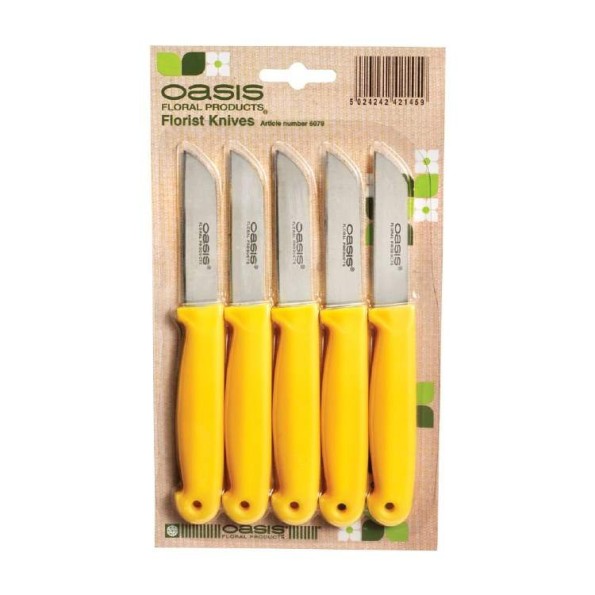 OASIS CUCHILLO FLORISTA 5 UNIDADES