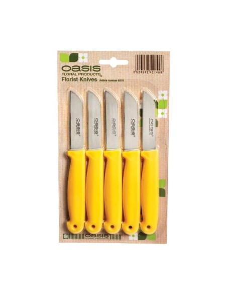 OASIS CUCHILLO FLORISTA 5 UNIDADES