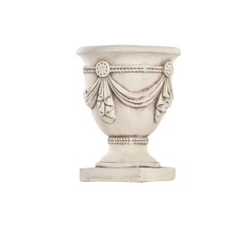 MACETERO MAGNESIA 38X38X50 ENVEJECIDO GRIS CLARO