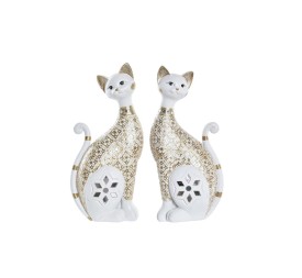 FIGURA RESINA 14X8X30 GATO 2 SURT.
