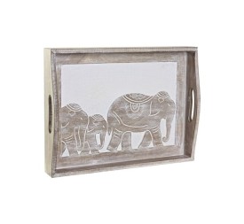 BANDEJA DECORACION MANGO 40,5X30,5X7 ELEFANTE