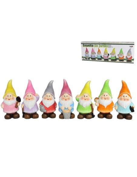 ENANITO DE JARDÍN 20,5X10,8X7,5CM 7 SURT