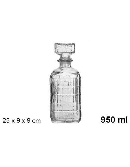 BOTELLA CRISTAL LICOR TAJO 950ml