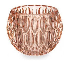 PORTAVELAS HEXAGONO PEQUEÑO COBRE